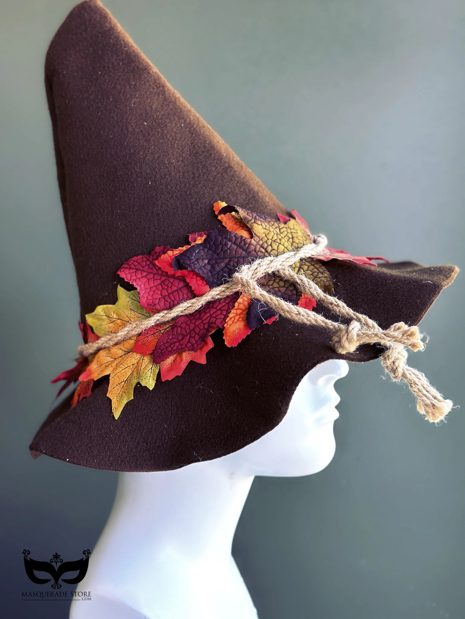Harvest Hex – Brown Witch Hat - Image 6