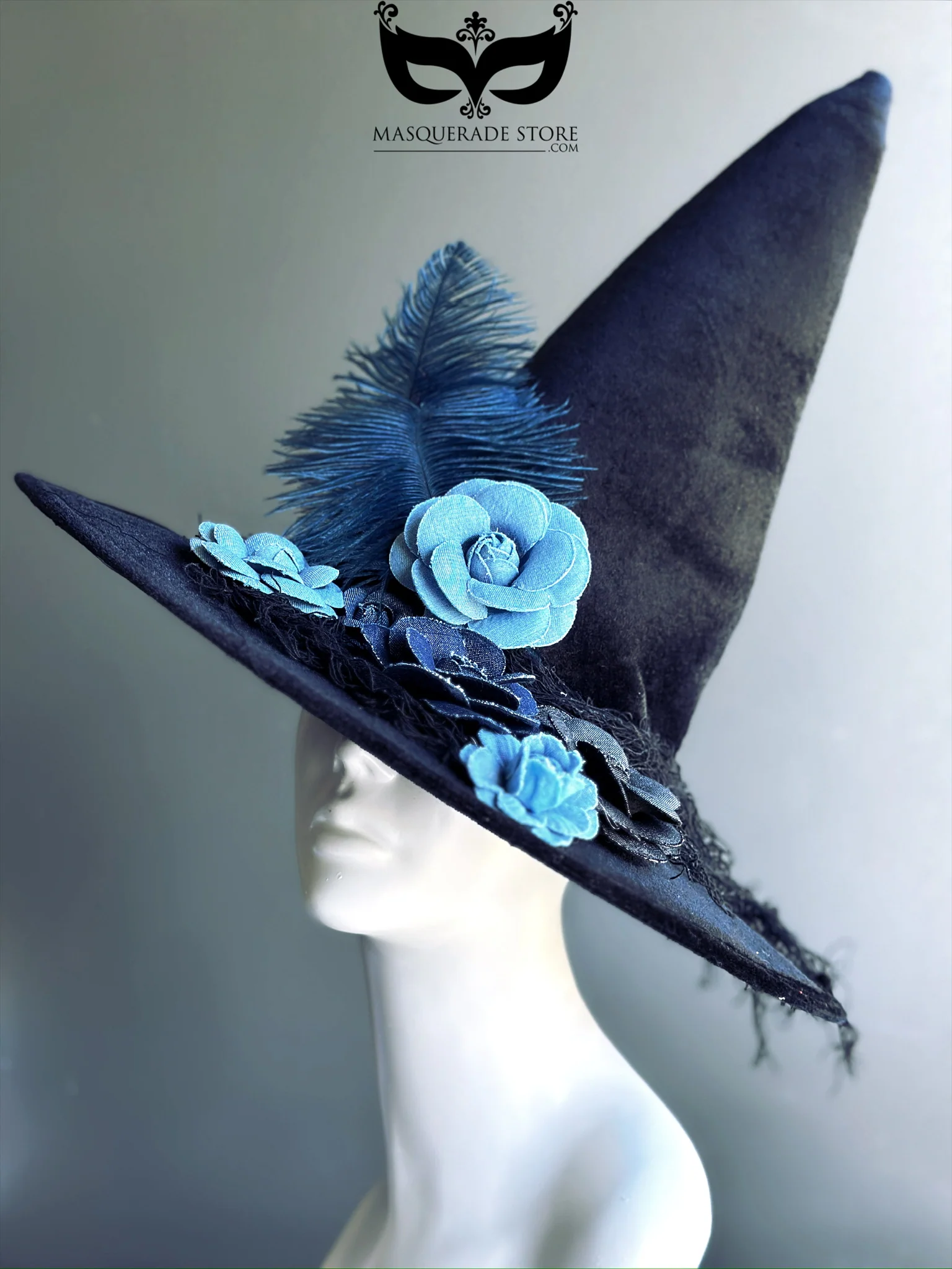 Denim Enchantress – Witch Hat - Image 2