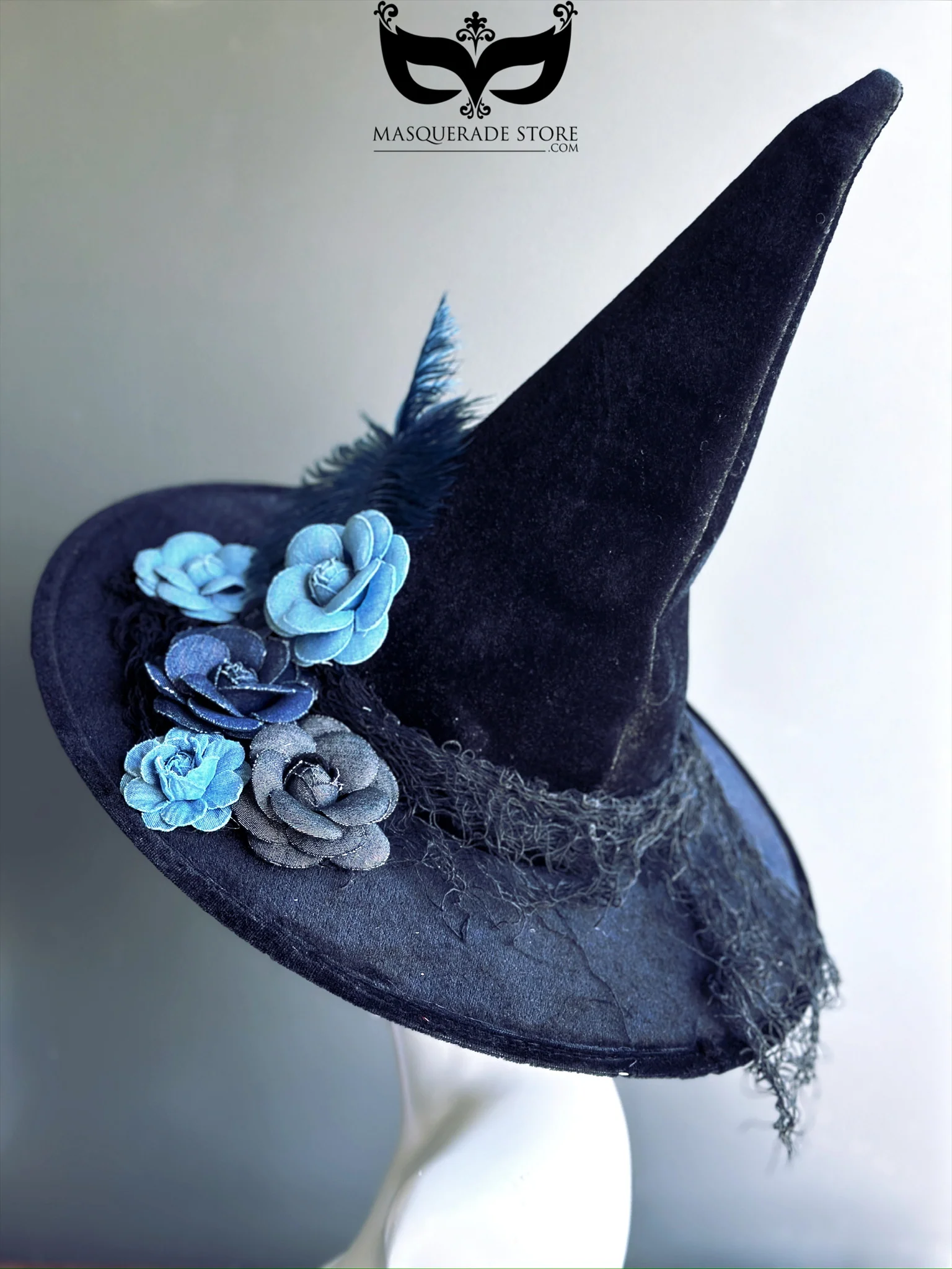 Denim Enchantress – Witch Hat - Image 4