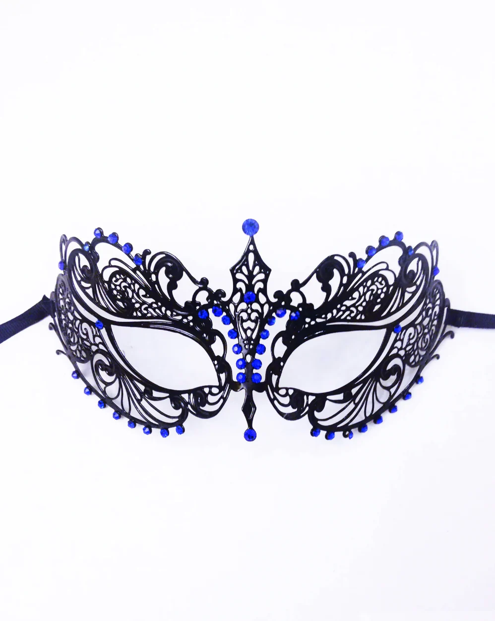Ana Black Metal Mask - Customized - Image 3