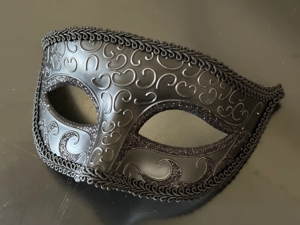Ombré Men’s Mask - Black - Image 2