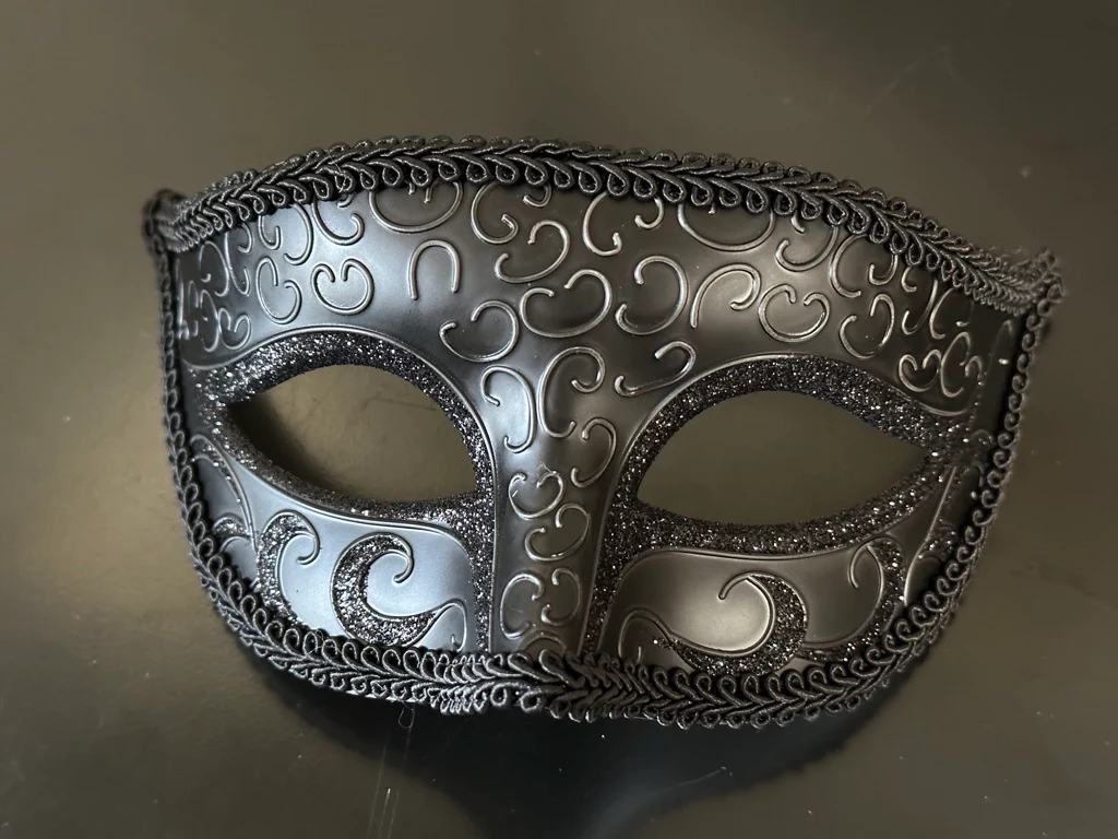 Ombré Men’s Mask - Black - Image 3
