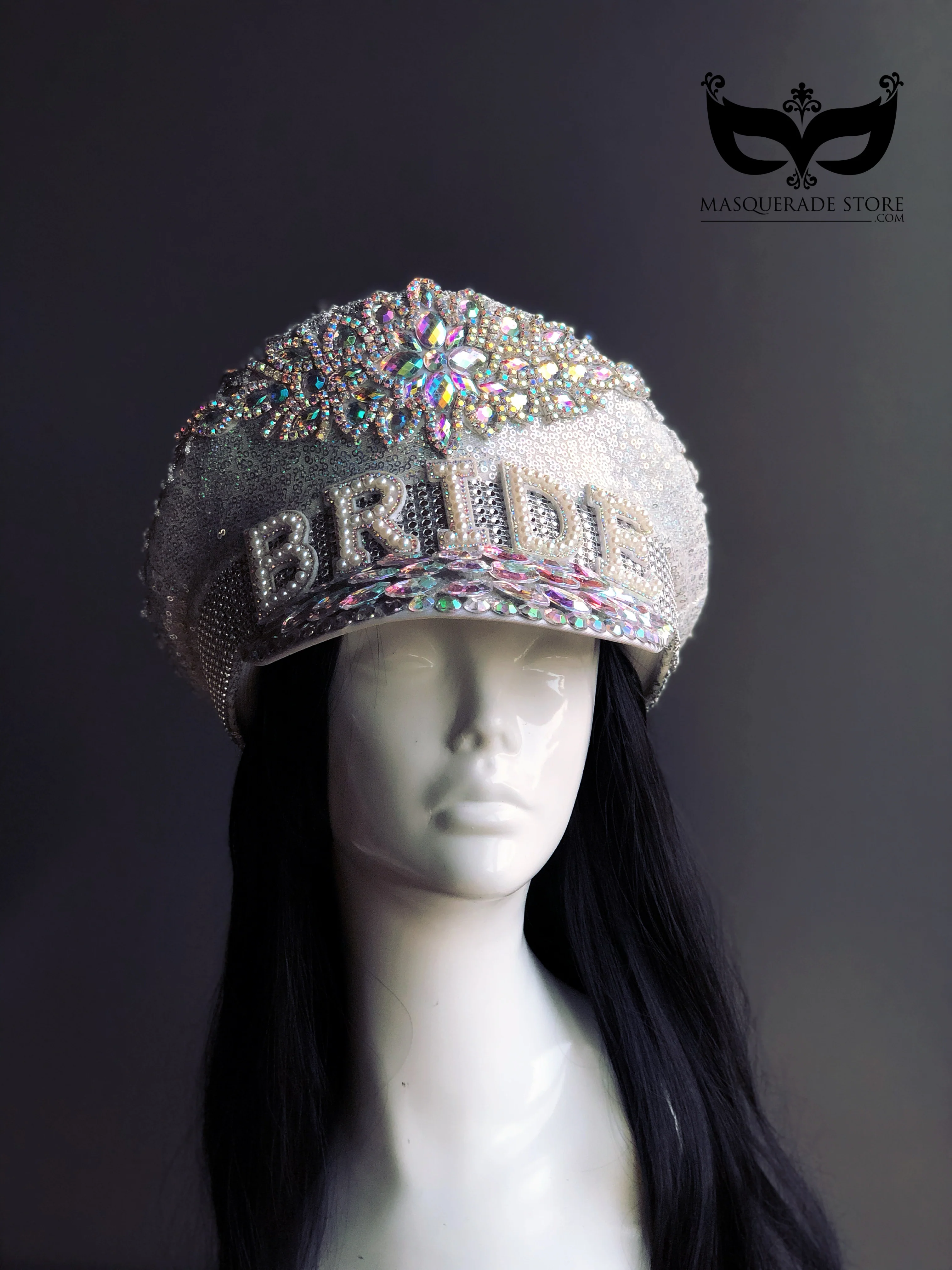 Captain Hat - Iridescent Bride - Image 2
