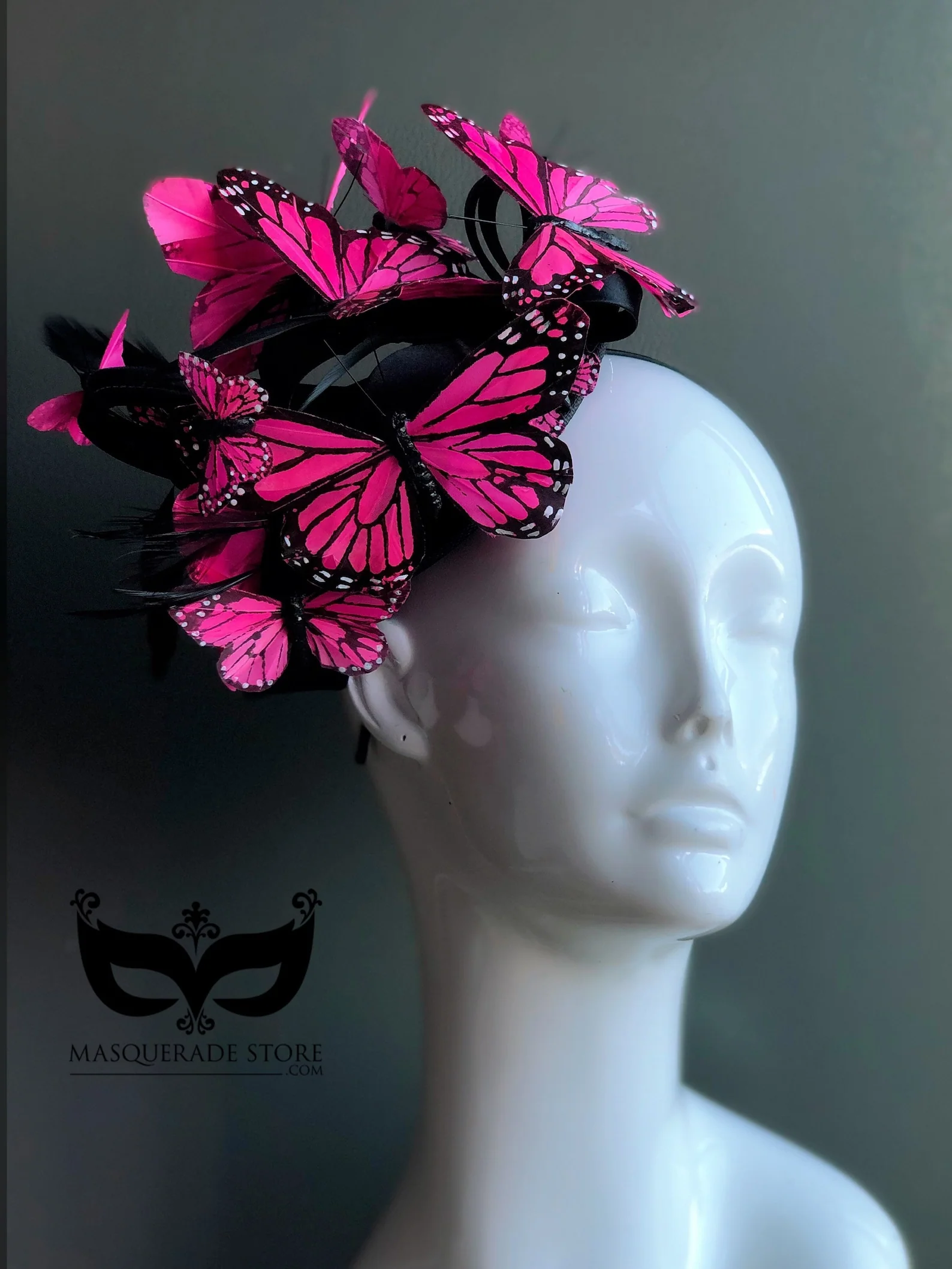Butterfly Fascinator Hat - Image 7