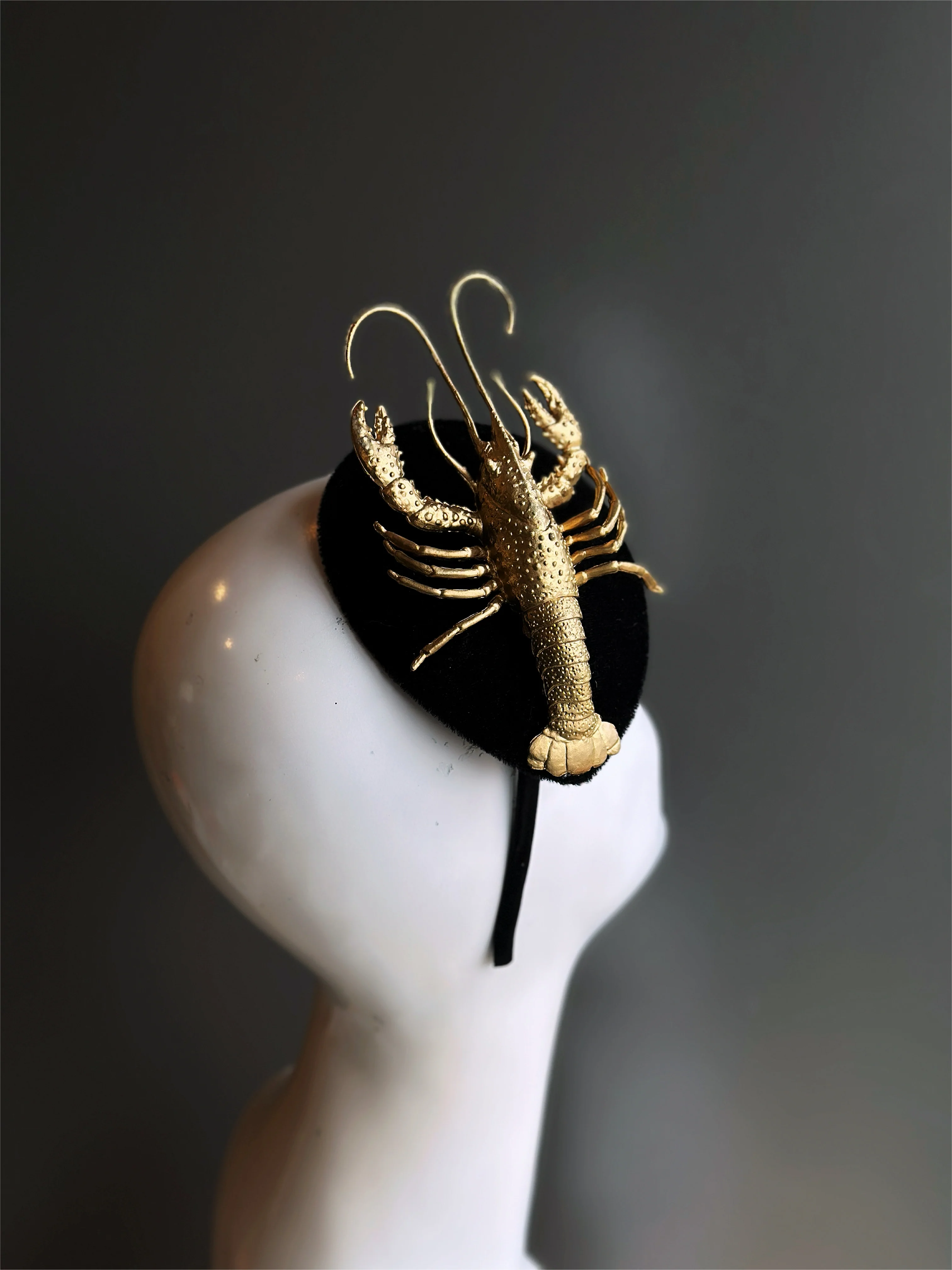 Golden Creole Fascinator - Image 2