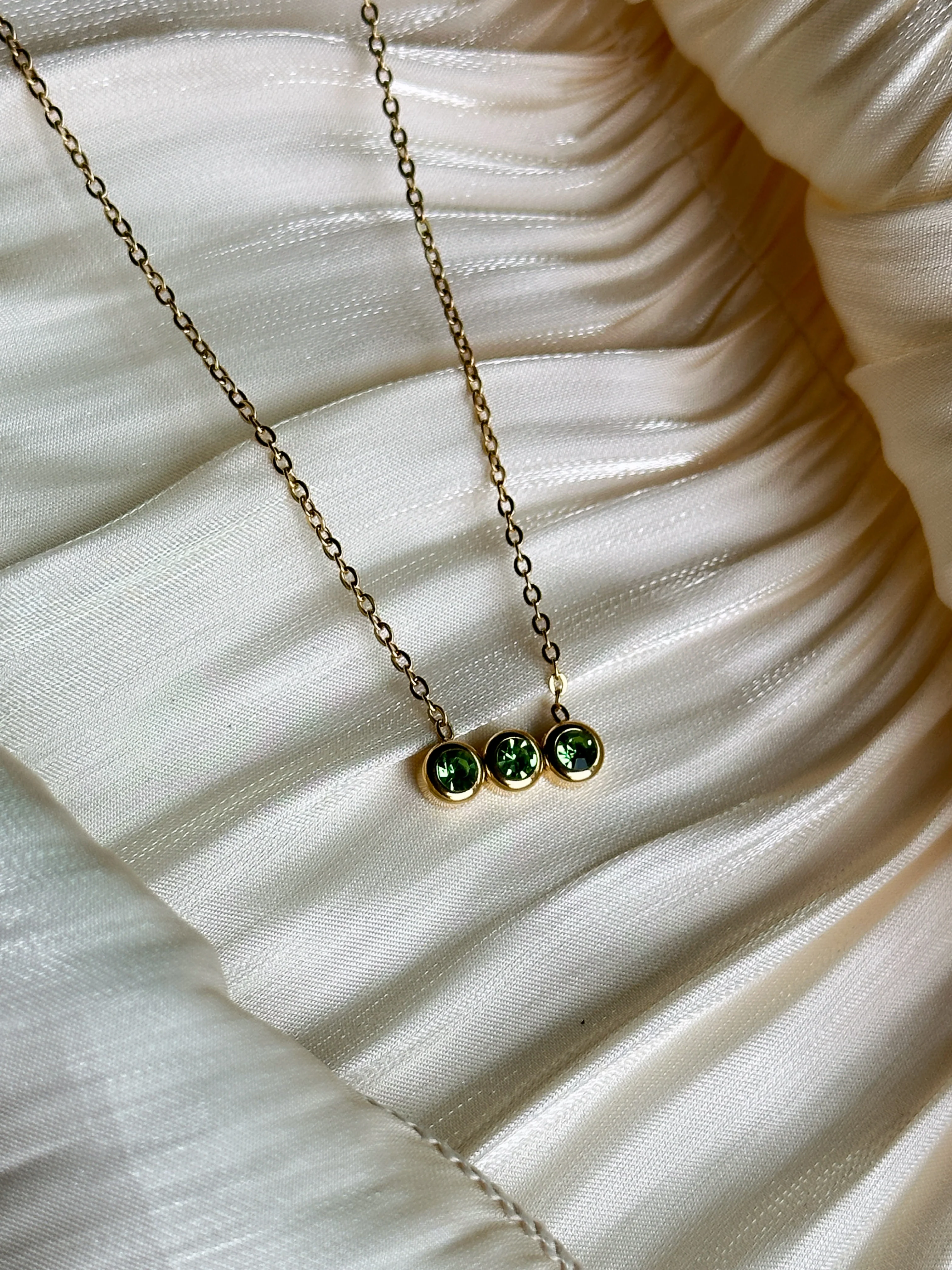 Amara - Necklace (Green) - Image 2