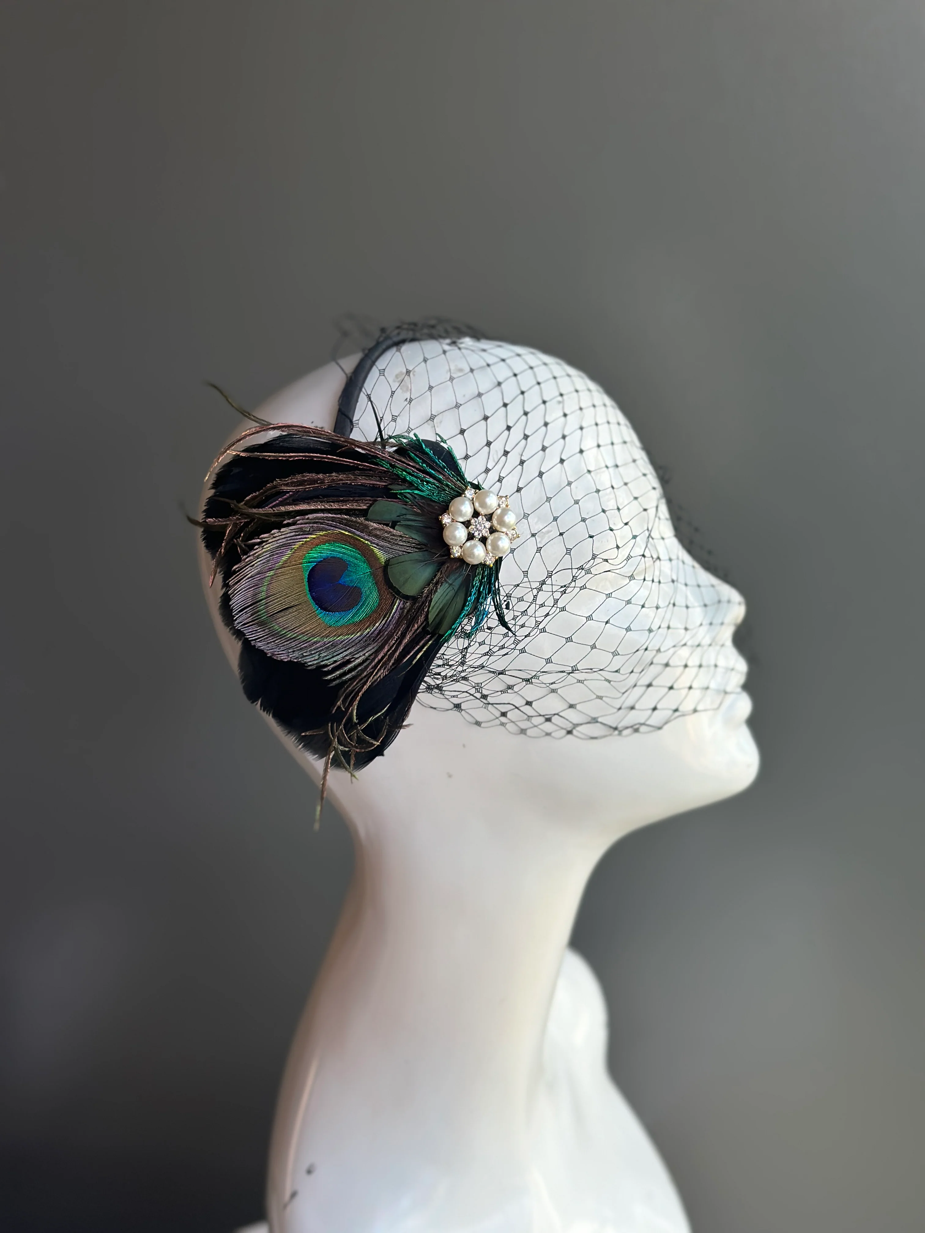 Deco Dorothy “Veil” Headband