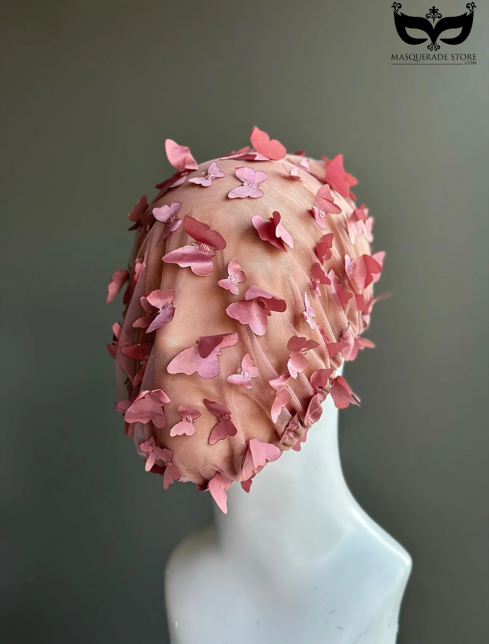 Whimsy Veil – Butterfly Mesh Hood - Image 2